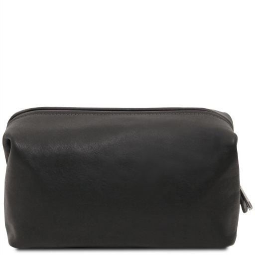 Smarty - Leather toiletry bag - Large size