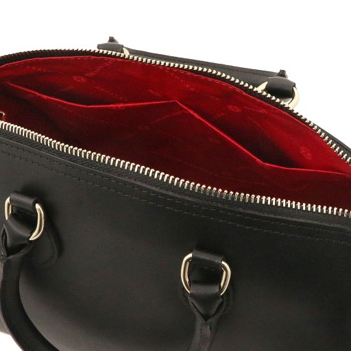 Layla - Leather duffle bag