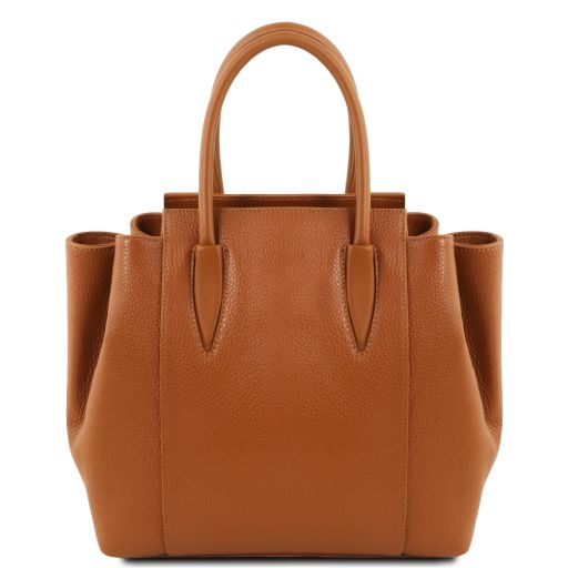 Tulipan - Sac à main en cuir