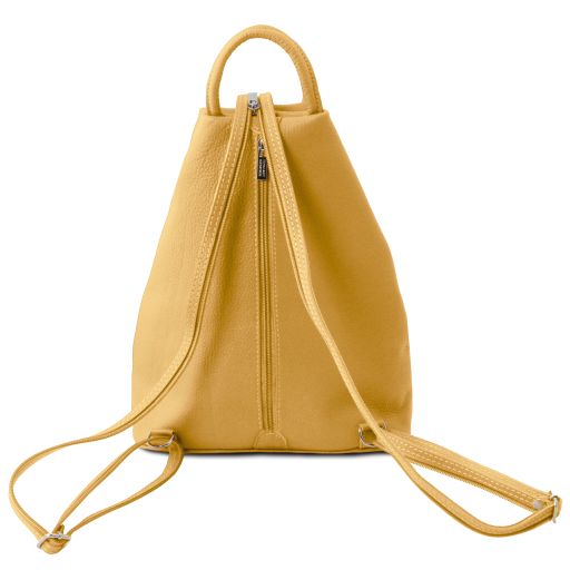 Shanghai - Sac à dos en cuir souple