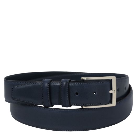 Ceinture classique en cuir pleine fleur 35mm Main image