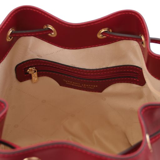 Vittoria - Sac seau pour femme en cuir