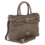 Tenace - Suede leather handbag