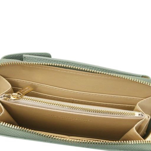 TL Bag - Portefeuille/supporte pour téléphone en cuir avec bandoulière