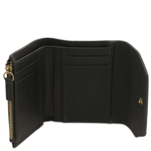 Elégant portefeuille en cuir