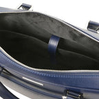 Torino - Cartable porte ordinateur en cuir Saffiano