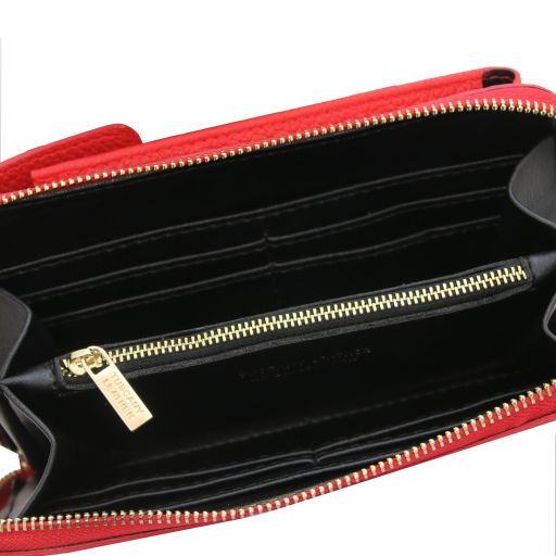 TL Bag - Leather wallet/phone holder with strap