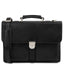 Assisi - Leather briefcase 3 compartments