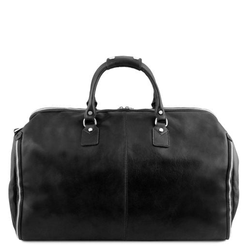 Antigua - Travel leather duffle/Garment bag