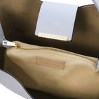 Clio - Leather secchiello bag