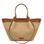 SOLEIL — Raffia Shopping Bag