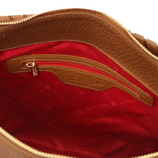 Amy - Sac shopping en cuir souple