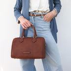 BARRIQUE — Leather Duffle Bag