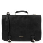 Ancona - Leather messenger bag