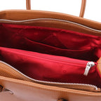 Camelia – Italian Leather Tote Bag