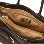 Tenace - Suede leather handbag