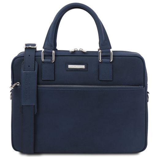 FERRARA – Italian Leather Laptop Briefcase