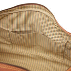 Lisbona - Travel leather duffle bag - Large size