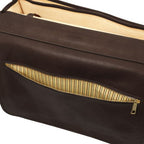Ancona - Leather messenger bag