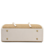 Frame - Straw effect shoulder bag