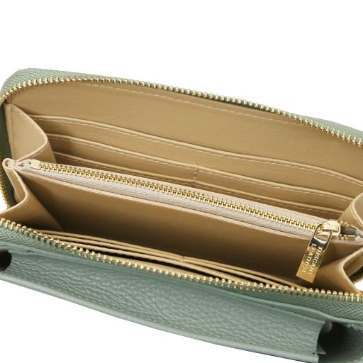 TL Bag - Portefeuille/supporte pour téléphone en cuir avec bandoulière