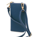 TL Bag - Portefeuille/supporte pour téléphone en cuir avec bandoulière