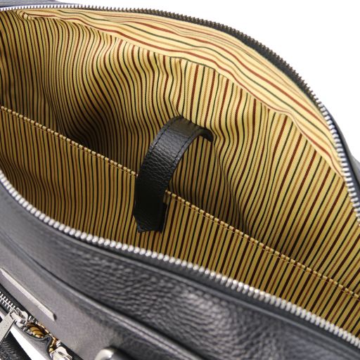 Treviso - Leather laptop briefcase