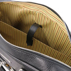 Treviso - Leather laptop briefcase