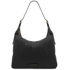 PLENIA — Oversized Leather Shopper Bag