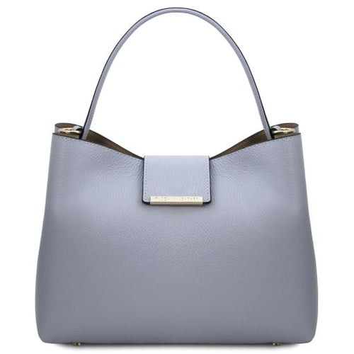 Clio - Leather secchiello bag