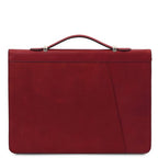 Costantino - Leather document case with handle