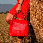 Amy - Sac shopping en cuir souple