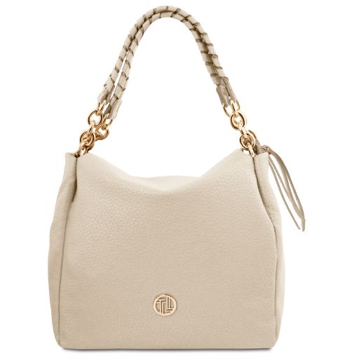 Amy - Sac shopping en cuir souple