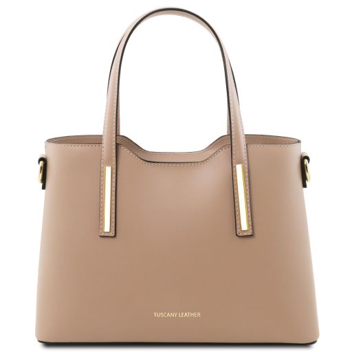 Olimpia - Sac cabas en cuir - Petit modèle