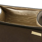 Julia - Italian Leather Handbag – Compact Structure with Architectural Precision