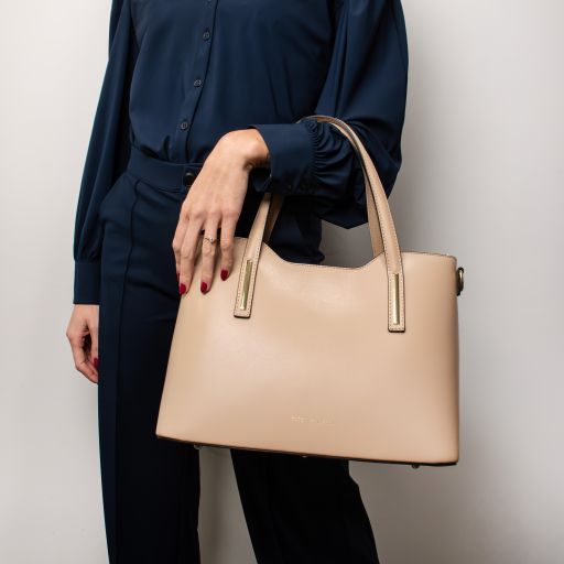 Olimpia - Sac cabas en cuir