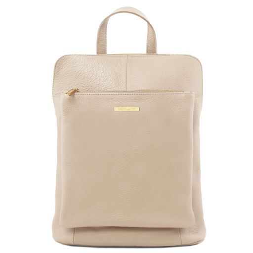 TL Bag - Sac à dos pour femme en cuir souple Main image