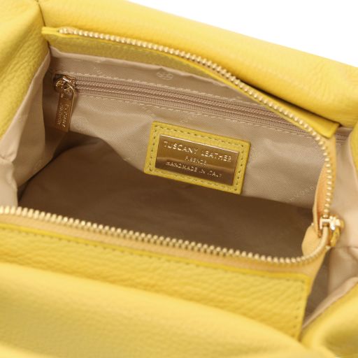 Nora - Sac à main en cuir souple