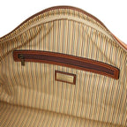Lisbona - Travel leather duffle bag - Large size