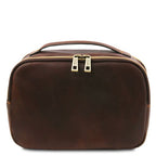 Marvin - Leather toiletry bag