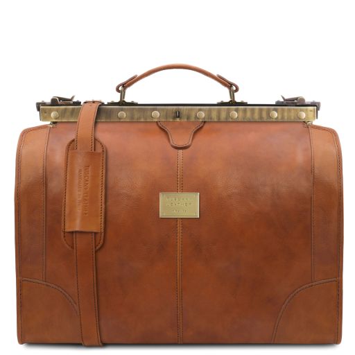 Madrid - Gladstone Leather Bag - Small size