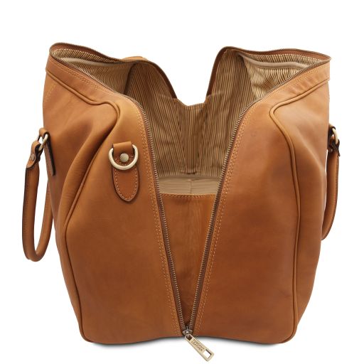 Lisbona - Sac de voyage en cuir - Grand modèle