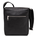 Jimmy - Leather crossbody bag for men with front pocket