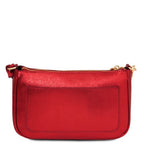 Parfait - Metallic leather clutch
