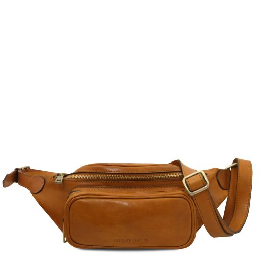 Leather fanny pack
