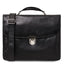 Alessandria - Leather multi compartment TL SMART laptop briefcase