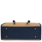 Frame - Sac à bandoulière en raphia