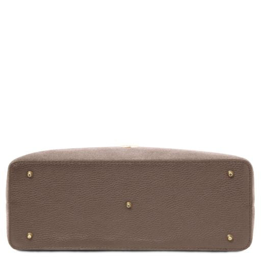 Tenace - Suede leather handbag