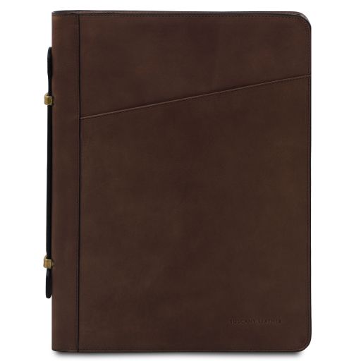 Costantino - Leather document case with handle