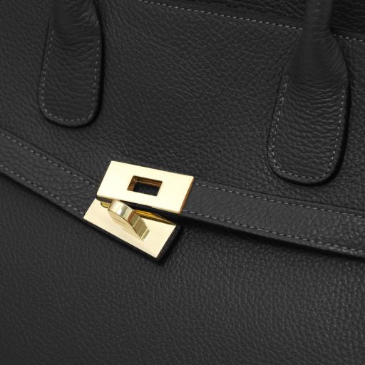 Origami - Sac cabas en cuir